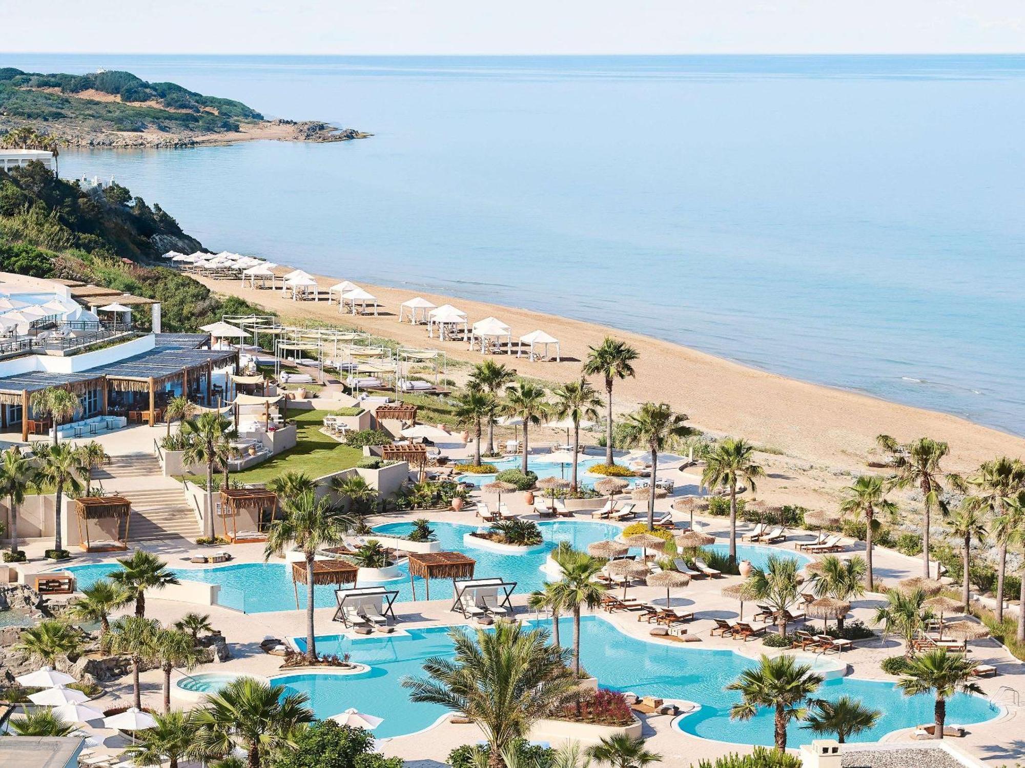 เกรโคเทล โอลิมเปีย ริเวียรา แอนด์ อควา พาร์ค Hotel ลูตราคิลลินิส ภายนอก รูปภาพ